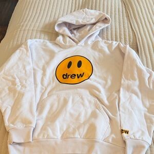 DREW Hoodie with Yellow Smiley Logo